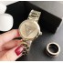 Качественные женские наручные часы браслет  Guess, модные и стильные часы-браслет на руку Золото