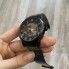 Механические женские наручные часы Forsining Черный с черным