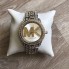 Жіночі годинники Michael Kors якісні . Брендові наручний годинник з камінням золотисті сріблясті Золотий з сріблом