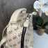 Модный женский мини рюкзачок Гесс, маленький рюкзак прогулочный Guess стиль Бежевый