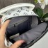 Качественный женский мини рюкзак прогулочный под Луи Витон, рюкзачок для девушек Белый