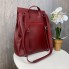 Женский городской рюкзак сумка 2 в 1 Zara Красный