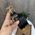 Кожаный женский ремень поясной классический черный Черный с золотым
