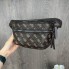 Модная женская бананка стиль Guess, сумка-бананка для девушек Гесс Коричневый