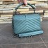 Маленькая женская сумочка клатч YSL люкс качество, мини сумка на плечо Мятный