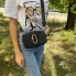 Женская мини сумочка клатч рептилия в стиле Marc Jacobs, маленькая сумка на плечо крокодил Черный