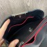 Женская замшевая сумочка на плечо под рептилию с красными вставками, сумка замша