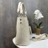 Качественная женская сумка с брелком венчиком Молочный