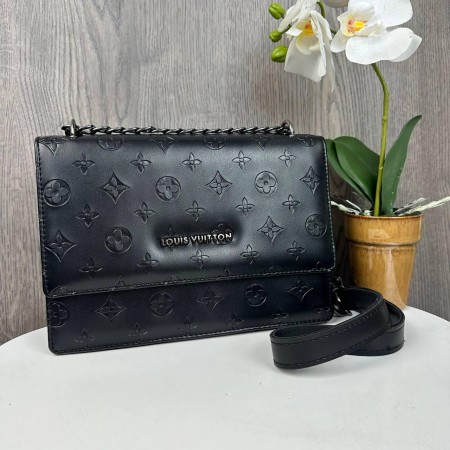 Стильная женская мини сумка на плечо с тиснением стиль Louis Vuitton