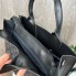Качественная большая женская сумка на плечо Черный
