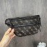 Модная женская бананка стиль Guess, сумка-бананка для девушек Гесс Коричневый