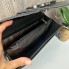 Женская мини сумочка клатч лаковая рептилия YSL черная, маленькая сумка змеиная лакированная