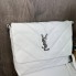 Женская мягкая сумка клатч YSL, мини сумочка для девушек Белый