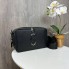 Кожаная женская мини сумочка клатч стиль Mars Jacobs черная. Сумка из натуральной кожи каркасная