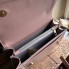 Качественная женская мини сумочка на цепочке YSL, стильная сумка для девушек Розовый