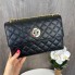 Мини сумочка через плечо клатч стиль Chanel женская модная сумка Шанель стеганная мини-сумочка