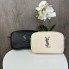Кожаная женская мини сумочка клатч YSL, маленькая сумка из натуральной кожи