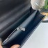 Стильная женская мини сумочка клатч на плечо, качественная сумка для девушек с цепочкой черная
