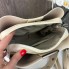 Женская сумка стиль Zara на плечо, сумочка Зара черная эко кожа люкс качество Молочный