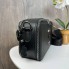 Кожаная женская мини сумочка клатч стиль Mars Jacobs черная. Сумка из натуральной кожи каркасная