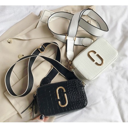 Женская мини сумочка клатч рептилия в стиле Marc Jacobs, маленькая сумка на плечо крокодил