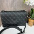 Качественная женская мини сумочка клатч на цепочке стиль Guess черная сумка на плечо
