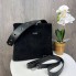 Женская замшевая сумка стиль Zara, сумочка Зара черная натуральная замша