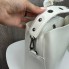 Женская сумка стиль Zara на плечо, сумочка Зара черная эко кожа люкс качество Белый